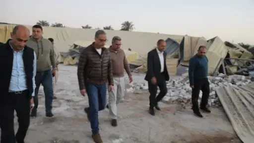 محافظة الجيزة: إزالة أكبر تعدي على الأراضي الزراعية في أبو النمرس