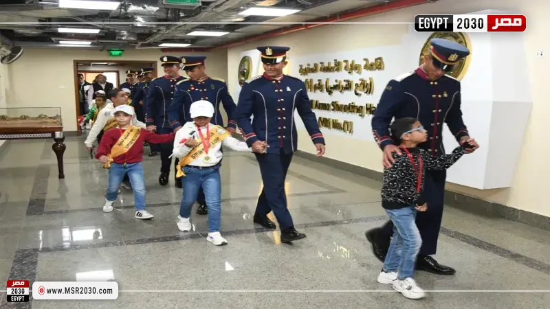 القوات المسلحة تشارك أطفال مصر الاحتفال بيوم اليتيم