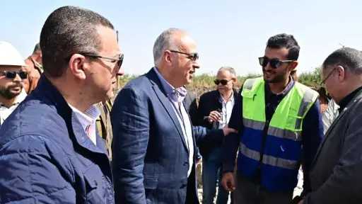 وزير الري يتفقد حالة المنظومة المائية بالمنوفية