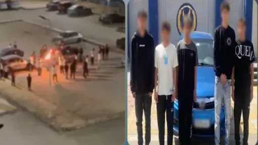 ضبط 5 طلاب في التجمع الأول بعد إشعال النيران وحركات استعراضية أثناء ”عيد ميلاد