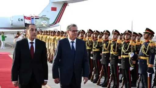 مدبولي وأخنوش يترأسان اليوم الدورة الأولى للجنة التنسيق... مدبولي وأخنوش يترأسان اليوم الدورة الأولى للجنة التنسيق المصرية- المغربية بالعاصمة الجديدة