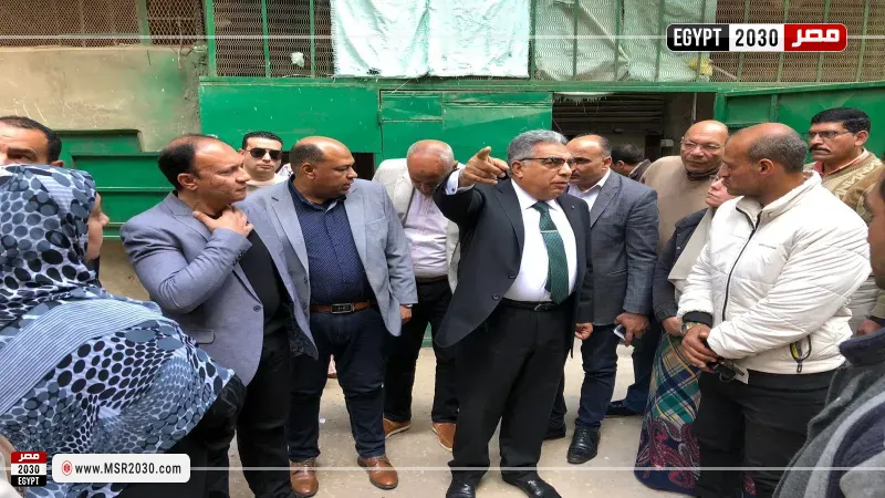 جانب من جولة محافظ الدقهلية