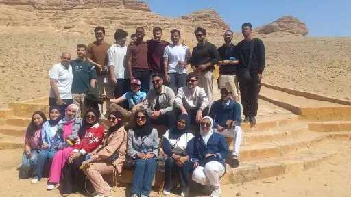 منطقة بني حسن الأثرية بالمنيا تستقبل طلاب العالم... منطقة بني حسن الأثرية بالمنيا تستقبل طلاب العالم في رحلة بين التاريخ والحضارة