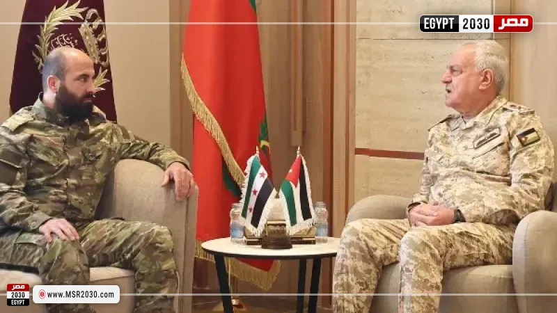 مباحثات أردنية سورية لتعزيز التعاون العسكري ومكافحة الإرهاب وتهريب المخدرات