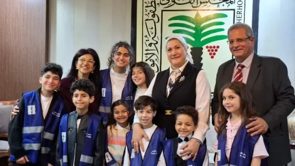 رئيسة المجلس القومي للطفولة والأمومة تُكرّم عددًا من الأطفال المبدعين 