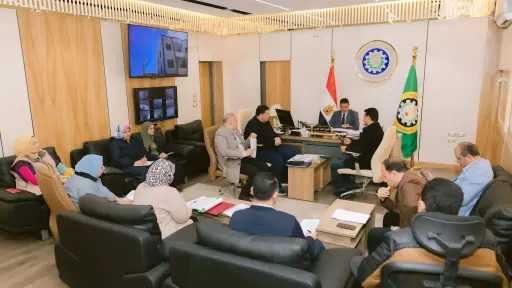 نائب محافظ الدقهلية يترأس لجنة التصرفات العقارية لبحث... نائب محافظ الدقهلية يترأس لجنة التصرفات العقارية لبحث طلبات التصرف الخاصة بمستثمري المنطقة الصناعية في جمصة