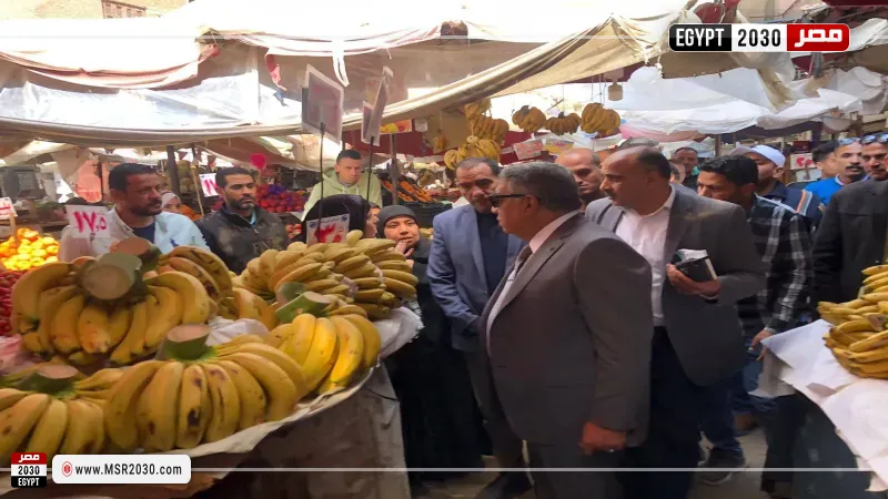 جانب من جولة المحافظ