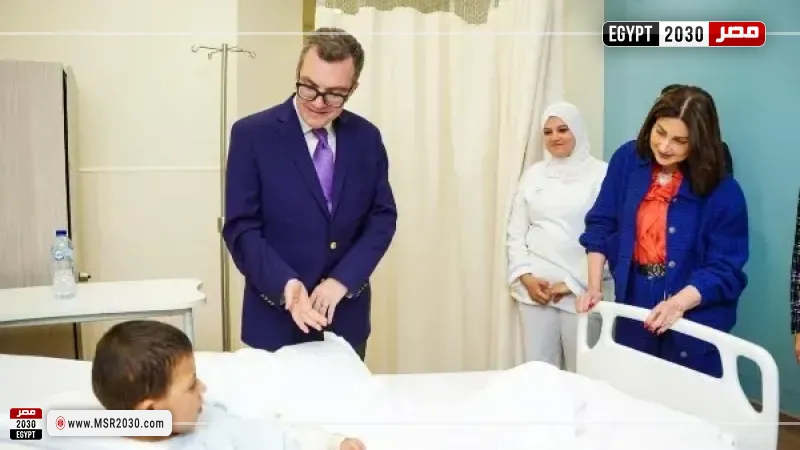 وزير التخطيط يشيد بالمستوى الطبي والإنساني لمستشفى أهل مصر لعلاج الحروق