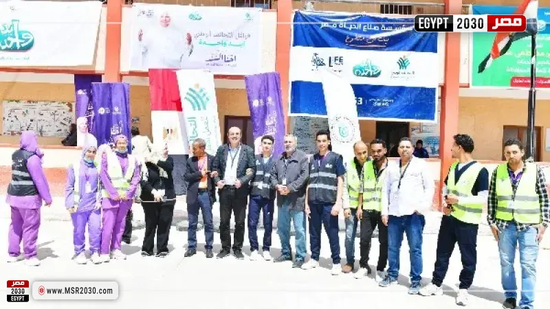 «الباقيات الصالحات» تشارك في القافلة الثامنة للتحالف الوطني «إيد واحدة» ببورسعيد