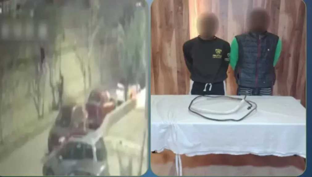 ضبط لصين سرقا تكييفاً بمدينة نصر بعد تداول فيديو الواقعة