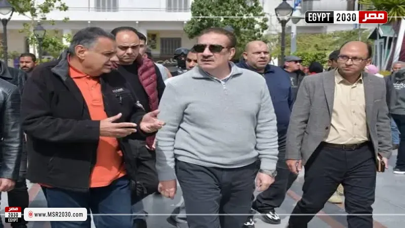 جانب من جولة محافظ بورسعيد