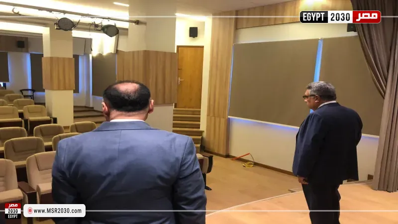 محافظ الدقهلية  يتفقد مصر العامة بالمنصورة