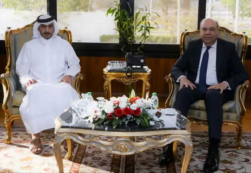 وزير الطيران يبحث مع شركات فهد آل قاني القطرية مشروع إنشاء مصنع لإنتاج الوقود المستدام في مصر