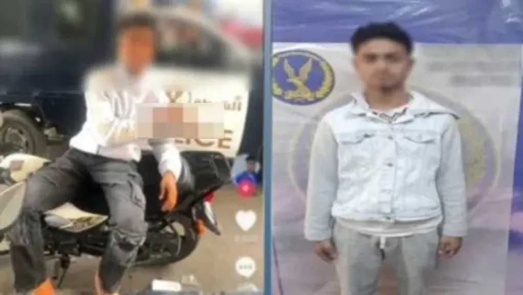 حبس طالب بتهمة التلويح بإشارات خادشة أمام سيارة شرطة في القاهرة