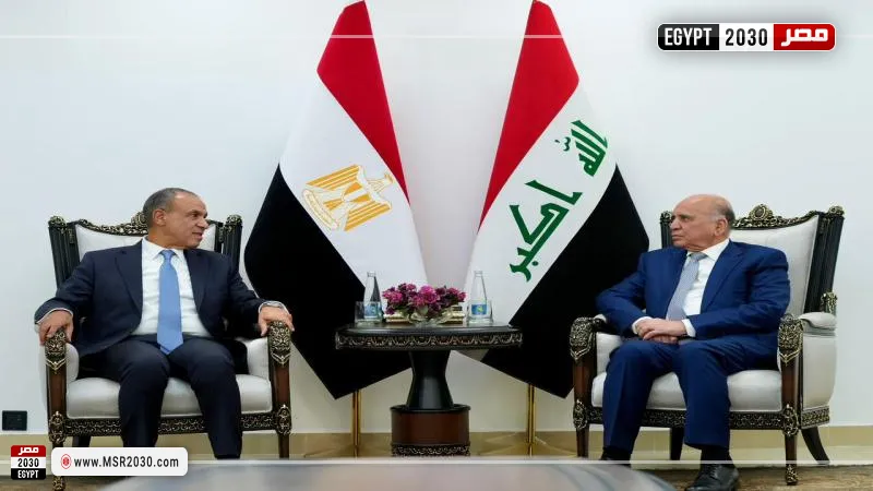 وزير الخارجية ونظيره العراقي 