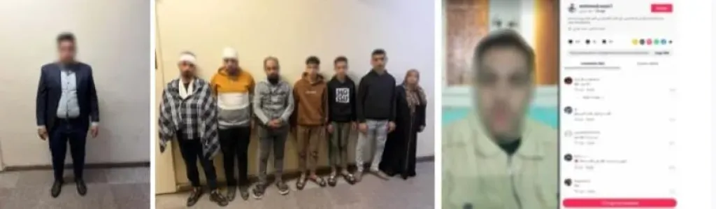 المتهمين 