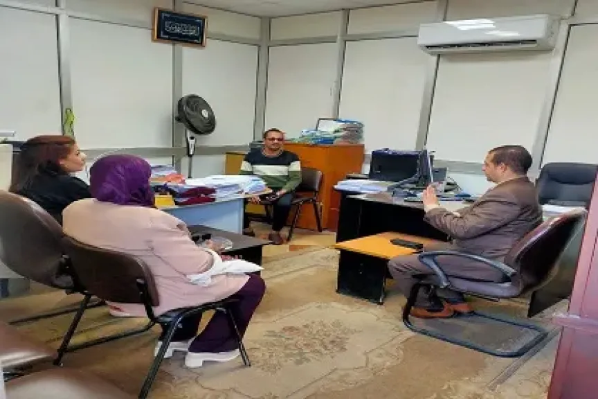جانب من جولة وكيل وزارة العمل بالأقصر