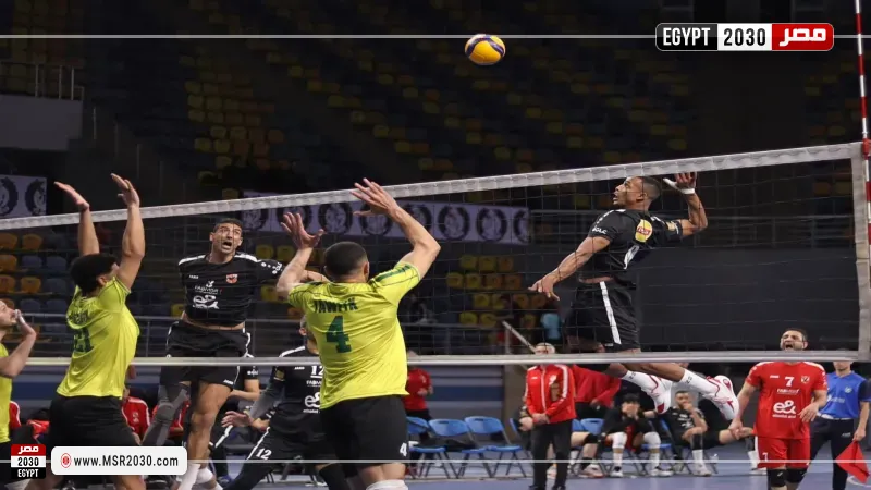 رجال طائرة الأهلي