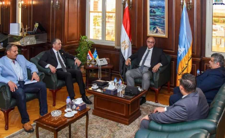 محافظ الإسكندرية يبحث التعاون مع «مستقبل مصر» لدعم المشروعات التنموية والأمن الغذائي