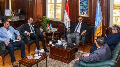 محافظ الإسكندرية يبحث التعاون مع «مستقبل مصر» لدعم المشروعات التنموية والأمن الغذائي