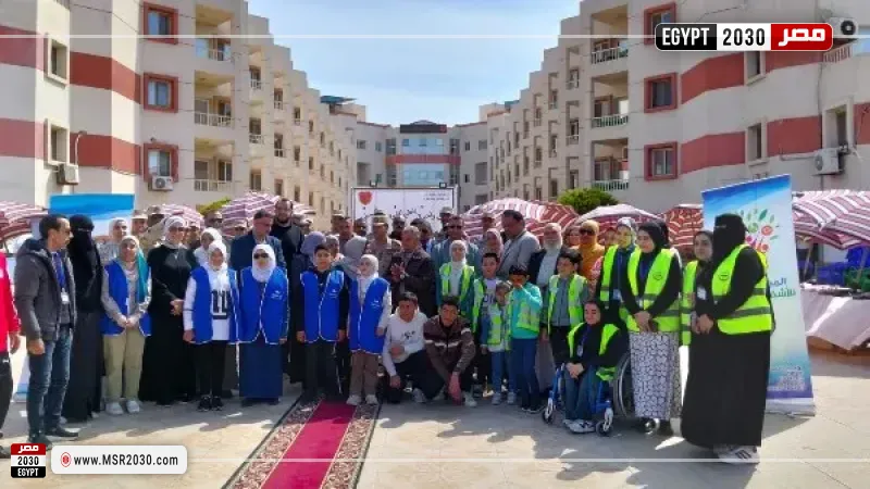  القومي للإعاقة ينظم معرضا لمنتجات ذوي الهمم بكفر الشيخ