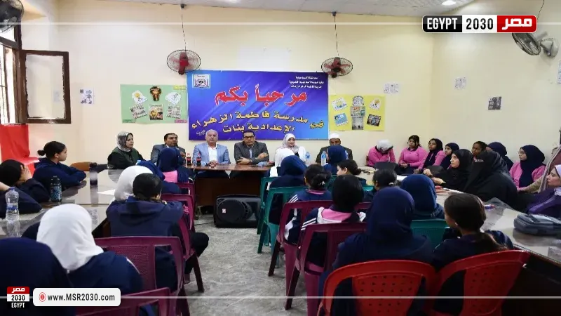 السكك الحديدية تنظم ندوة توعية لطلبة المدارس بمحافظة الإسماعيلية