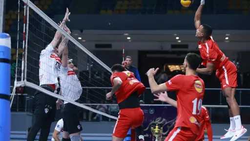 الأهلي يتوج بطلًا لكأس مصر للكرة الطائرة على حساب الزمالك