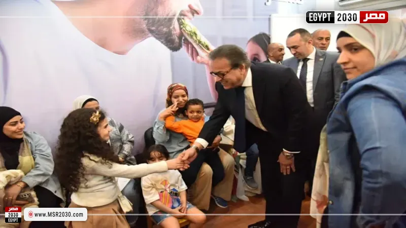 وزير الصحة يشهد إطلاق المبادرة الرئاسية لرعاية أطفال السكرى من النوع الأول