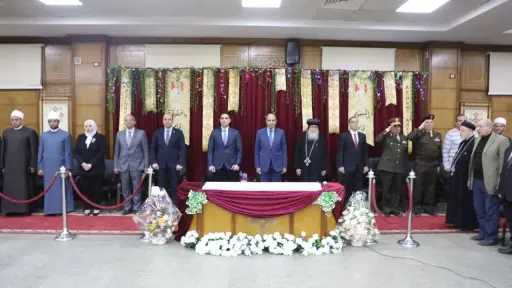 محافظ المنيا يهنئ الأقباط بعيد القيامة ويؤكد وحدة الصف الوطني