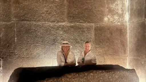 جريشن تزور أهرامات الجيزة بعد ظهورها في بودكاست باسم يوسف الجديد