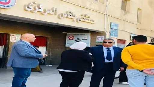 محافظ الدقهلية في جولة مفاجئة بمستشفى بلقاس لمتابعة انتظام العمل