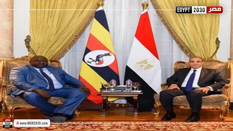 وزير الخارجية ونظيره الأوغندي
