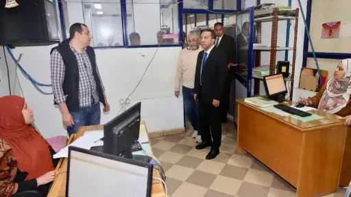 محافظ المنوفية يفاجئ التأمينات والمجلس الطبي ويشدد على... محافظ المنوفية يفاجئ التأمينات والمجلس الطبي ويشدد على تحسين الخدمات وتقليل الانتظار