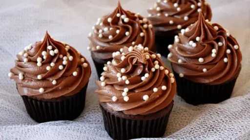 طريقة عمل كب كيك الشوكولاتة