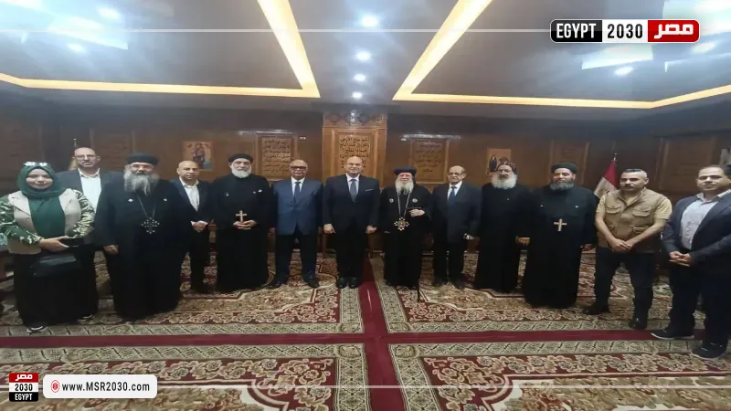 جانب من الزيارة