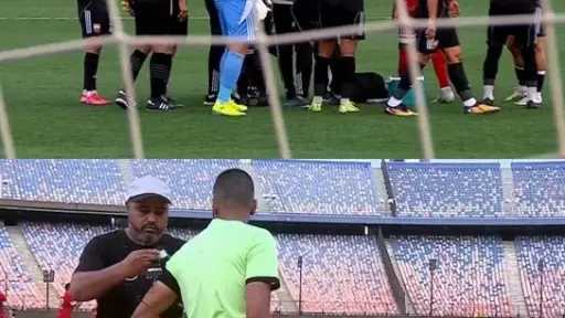 الكشف عن طبيعة إصابة مصطفى الشهدي حكم مباراة... الكشف عن طبيعة إصابة مصطفى الشهدي حكم مباراة مودرن سبورت والجونة