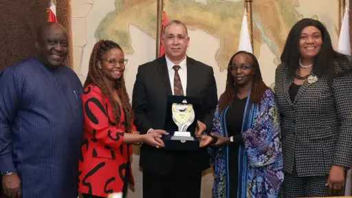 نقيب المحامين يبحث مع وفد اتحاد المحامين الأفارقة ترتيبات المؤتمر السنوي بالقاهرة