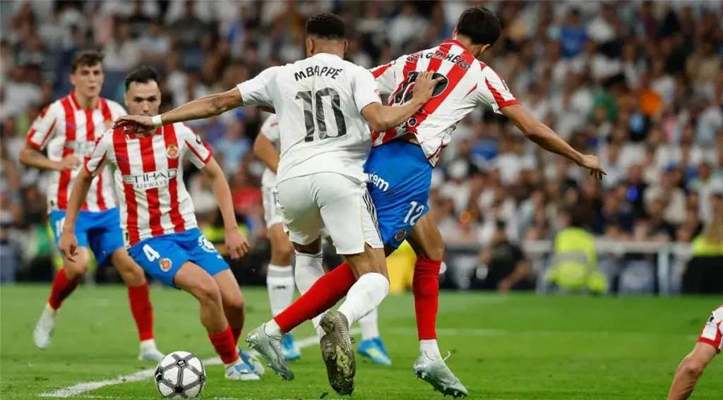 اللجنة الفنية للحكام تفجر مفاجأة بشأن قرار حكم مباراة ريال مدريد وجيرونا حول واقعة مبابي