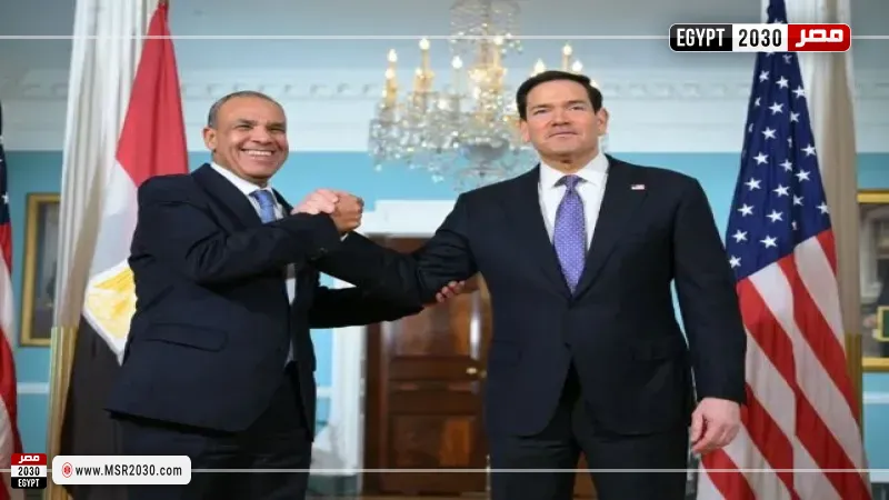 وزير الخارجية يبحث مع نظيره الأمريكي تعزيز التعاون وتطورات المنطقة