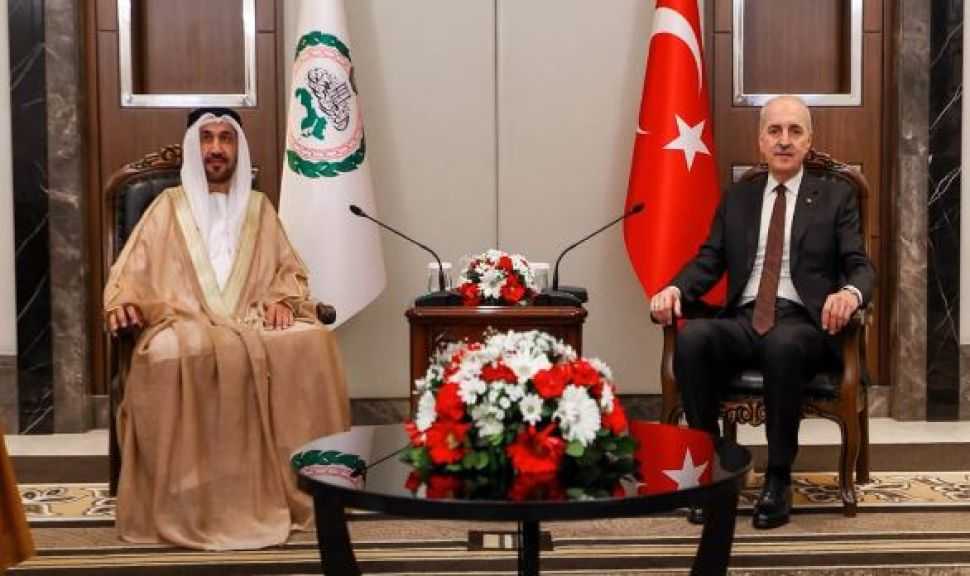 رئيس البرلمان العربي ونظيره التركي يتفقان على مسارات مشتركة لتعزيز العلاقات البرلمانية العربية التركية
