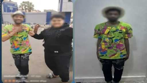 القبض على صاحب ترند ”أنتش وأجري”  لرقصه بطريقة مخلة أمام قسم شرطة