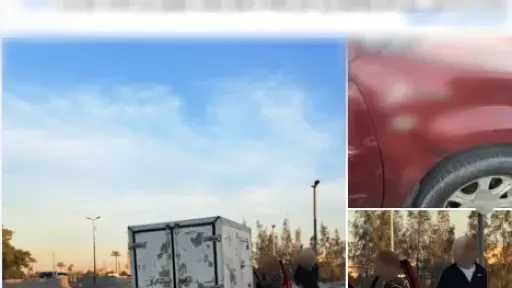 الأمن يكشف ملابسات حادث اصطدام سيارة بالبحيرة وضبط قائد ها