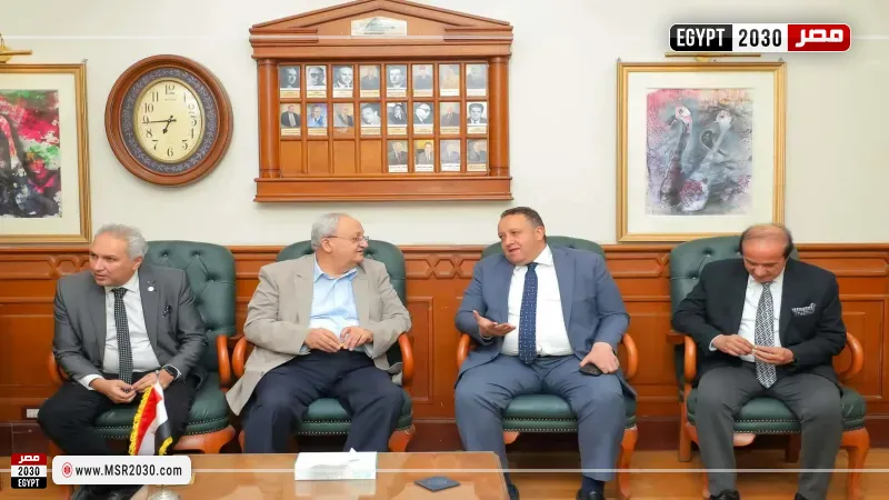 نقيب المهندسين يبحث مع وفد آشري - القاهرة