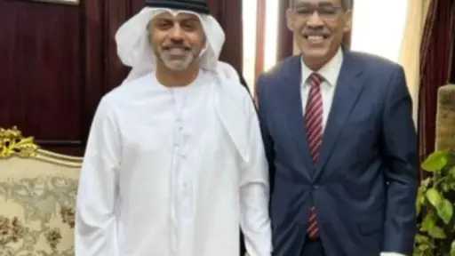 سفير الإمارات: بحثت مع ضياء رشوان تعزيز التعاون... سفير الإمارات: بحثت مع ضياء رشوان تعزيز التعاون الإعلامي وتبادل الخبرات