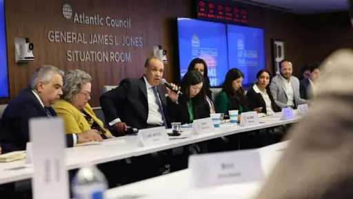 وزير الخارجية يشارك في جلسة نقاشية بالمجلس الأطلنطي... وزير الخارجية يشارك في جلسة نقاشية بالمجلس الأطلنطي حول دور مصر في الشرق الأوسط