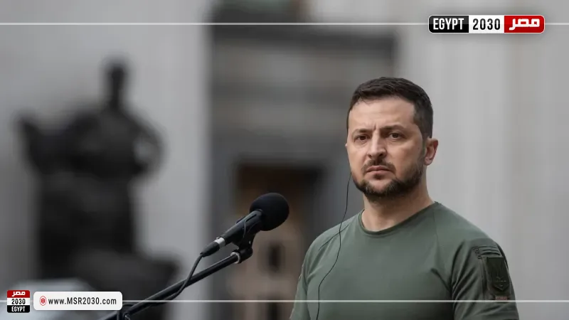 الرئيس الأوكراني فولوديمير زيلينسكي