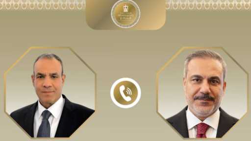 وزير الخارجية يبحث مع نظيره التركى مستجدات الأوضاع الإقليمية