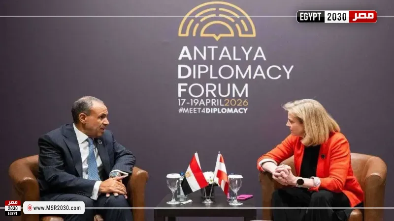 وزير الخارجية ونظيرته النمساوية