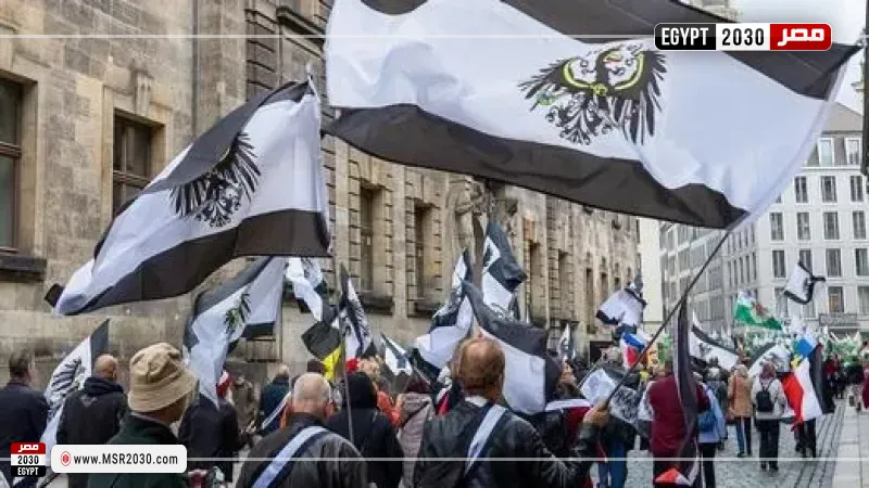 ألمانيا: 200 شخص يشاركون في تجمع لحركة مواطنو الرايخ في براونشفايج