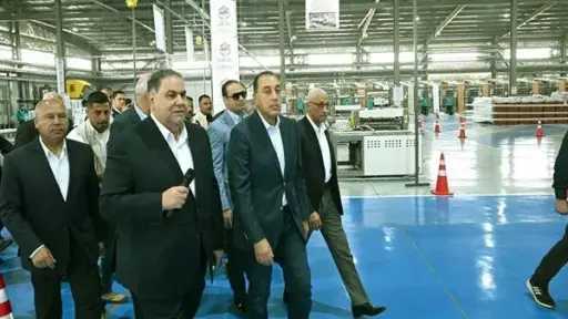 رئيس الوزراء يشهد افتتاح مصنع شركة سيناء الوطنية للصناعات البلاستيكية في المنطقة الصناعية ببئر العبد